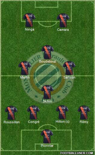 Montpellier Hérault Sport Club Formation 2016