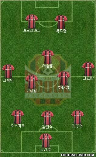 FC Seoul Formation 2016