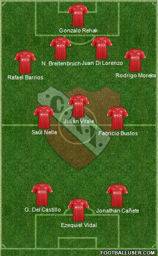 Independiente Formation 2016