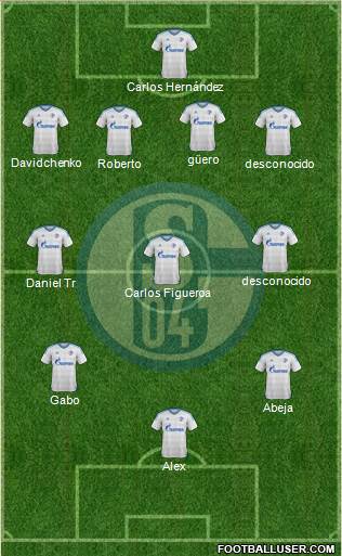 FC Schalke 04 Formation 2016