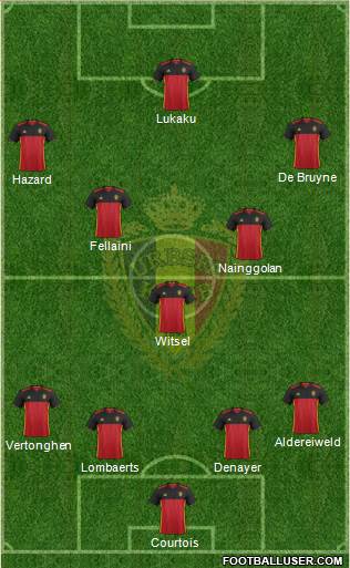 Belgium Formation 2016
