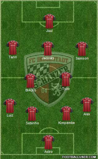 FC Ingolstadt 04 Formation 2016