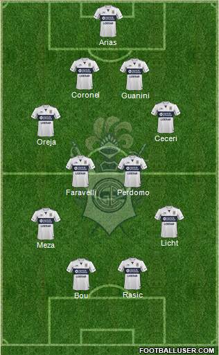 Gimnasia y Esgrima de La Plata Formation 2016