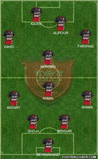 Persepolis Tehran Formation 2016