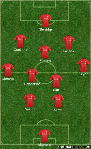 Liverpool Formation 2016