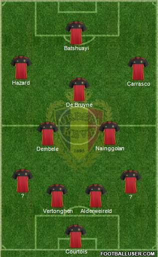 Belgium Formation 2016