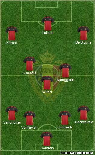 Belgium Formation 2016