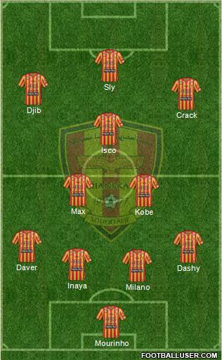 Syrianska FC Formation 2016