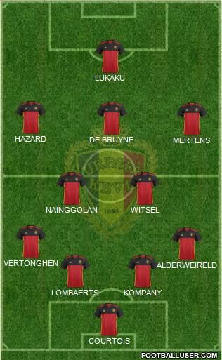 Belgium Formation 2016