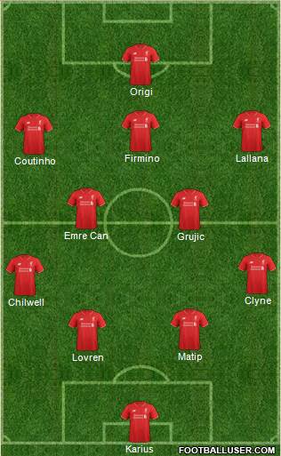 Liverpool Formation 2016