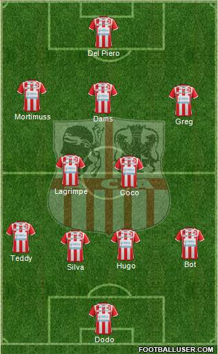 Athletic Club Ajaccien Football football formation