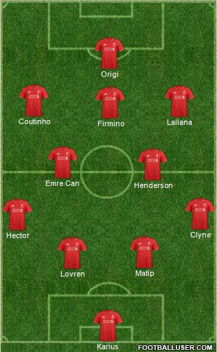 Liverpool Formation 2016