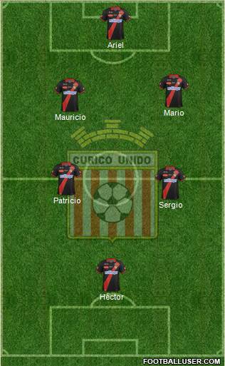 CD Provincial Curicó Unido Formation 2016