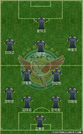 Seongnam Ilhwa Chunma Formation 2016