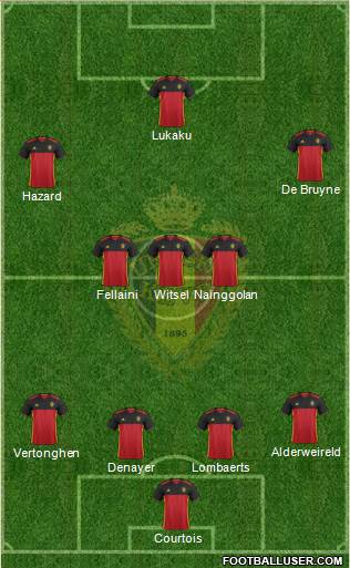 Belgium Formation 2016