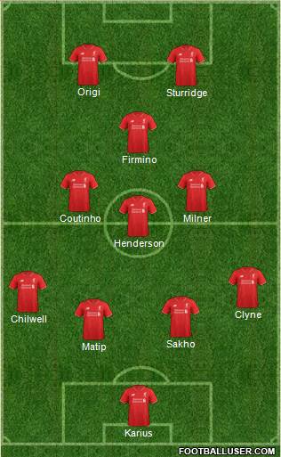 Liverpool Formation 2016