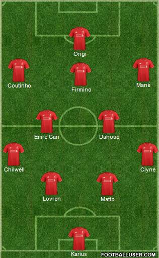 Liverpool Formation 2016