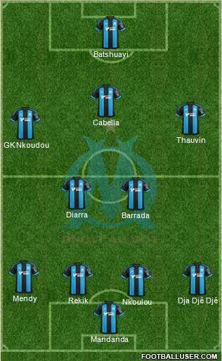 Olympique de Marseille Formation 2016