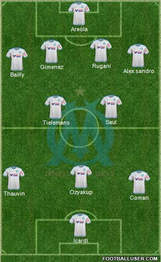 Olympique de Marseille Formation 2016