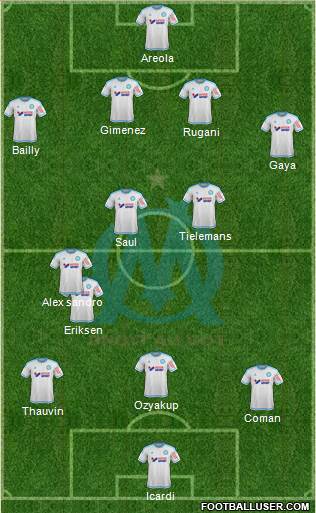 Olympique de Marseille Formation 2016