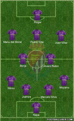 R. Valladolid C.F., S.A.D. Formation 2016