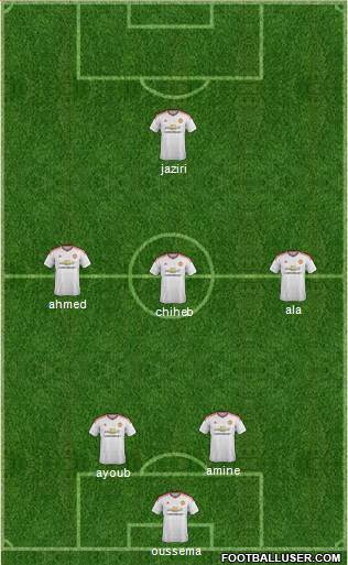 Manchester United Formation 2016