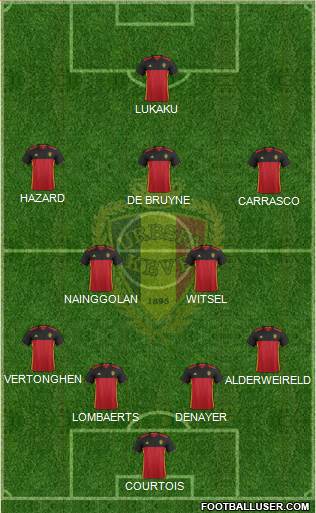 Belgium Formation 2016