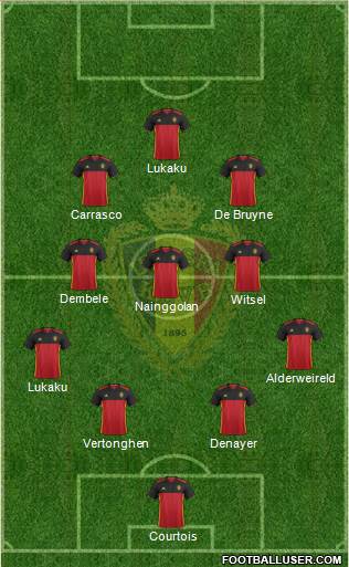 Belgium Formation 2016