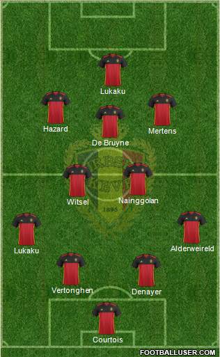 Belgium Formation 2016