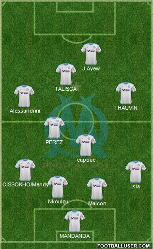 Olympique de Marseille Formation 2016