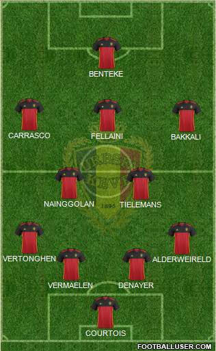 Belgium Formation 2016