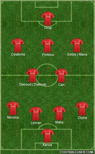Liverpool Formation 2016