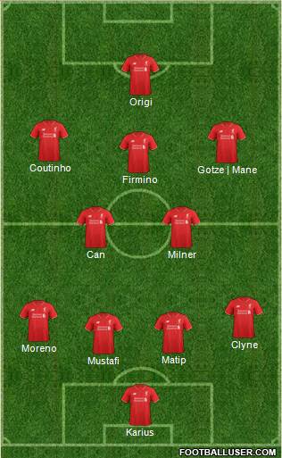 Liverpool Formation 2016