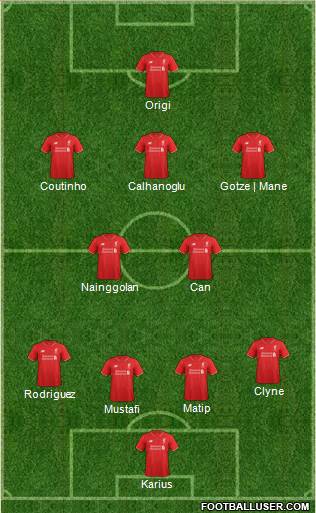 Liverpool Formation 2016