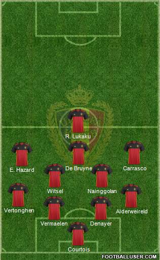 Belgium Formation 2016