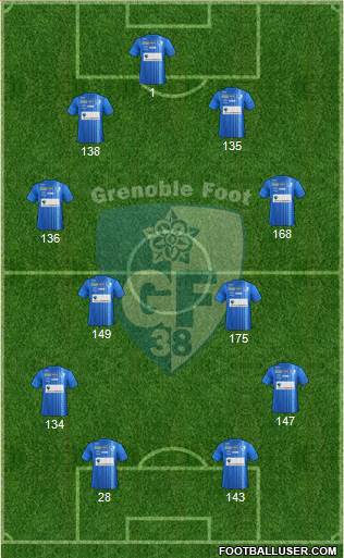 Grenoble Foot 38 Formation 2016