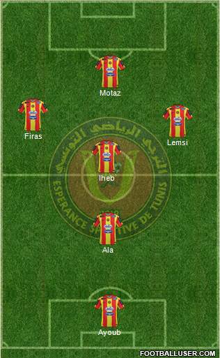 Espérance Sportive de Tunis Formation 2016