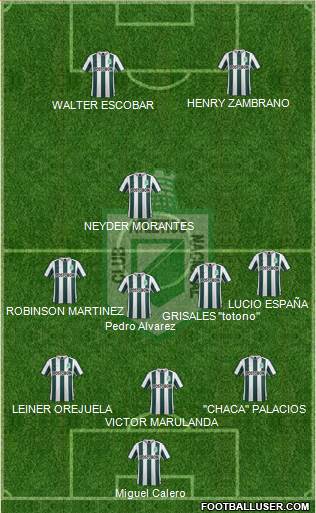 CDC Atlético Nacional Formation 2016