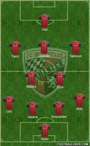 FC Ingolstadt 04 Formation 2016