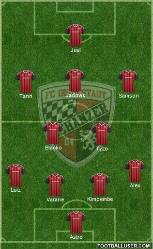 FC Ingolstadt 04 football formation