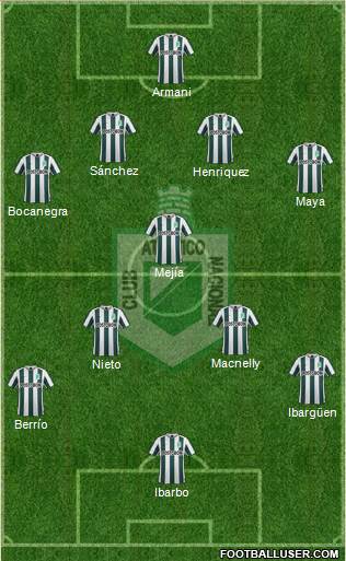 CDC Atlético Nacional Formation 2016