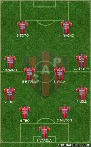 Patronato de Paraná Formation 2016