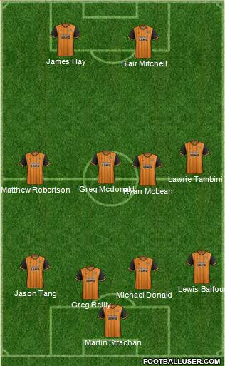 Hull City Formation 2016