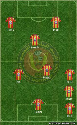 Espérance Sportive de Tunis football formation