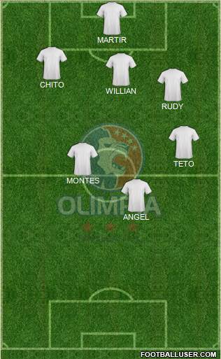CD Olimpia Formation 2016