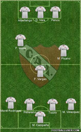 Independiente Formation 2016