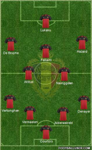 Belgium Formation 2016