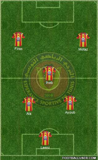 Espérance Sportive de Tunis Formation 2016