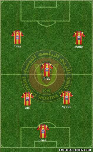 Espérance Sportive de Tunis football formation