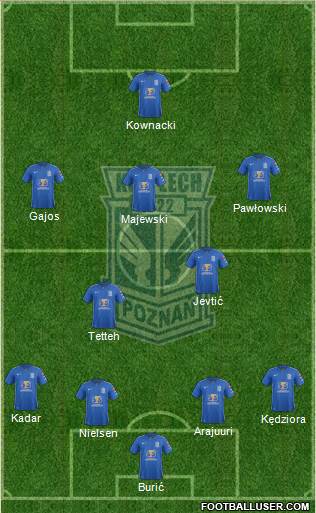 Lech Poznan Formation 2016